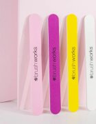 Brushworks Nail Files Coloured sada pilníků na nehty