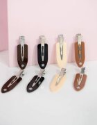Brushworks No Crease Clips sponky do vlasů Nude