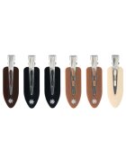 Brushworks No Crease Clips sponky do vlasů Nude