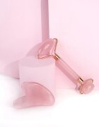 Brushworks Resin Rose Roller & Gua Sha sada pro péči o pleť