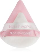 Brushworks Triangular Powder Puff Duo labutěnka