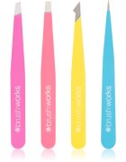 Brushworks Tweezer Set Neon sada pinzet