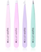 Brushworks Tweezer Set Pastel sada pinzet