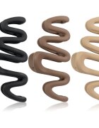 Brushworks Wave Claw Clips skřipce na vlasy 3 ks