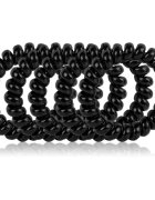 Brushworks Wonder Bobble gumičky do vlasů Black 5 ks