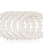 Brushworks Wonder Bobble gumičky do vlasů Clear 5 ks