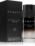 Bugatti Dynamic Move Black toaletní voda pro muže 100 ml