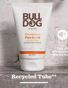 Bulldog Energising Face Scrub osvěžující peeling na obličej pro muže 125 ml