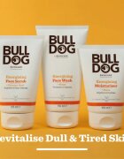 Bulldog Energising Face Scrub osvěžující peeling na obličej pro muže 125 ml