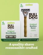 Bulldog Original Bamboo Razor holicí strojek + náhradní břity 9 ks