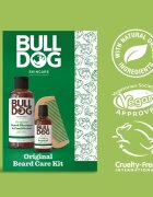 Bulldog Original Beard Care Kit dárková sada pro muže Peach Wood 104 cm