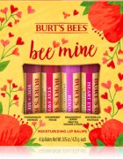Burt’s Bees Bee Mine balzám na rty s včelím voskem příchuť Pomegranate Strawberry Dragonfruit Lemon Watermelon 4x4.25 g