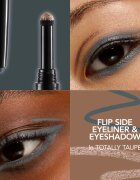 Buxom FLIP SIDE DUAL-ENDED EYELINER & SHADOW krémové oční stíny a linky v tužce odstín Totally Taupe 0.78 g