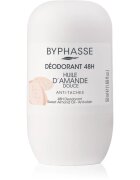 BYPHASSE Sweet Almond Oil deodorant roll-on 50 ml