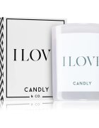 Candly & Co. I Love vonná svíčka 250 g