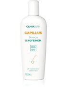 Cannaderm Capillus šampon s kofeinem šampon s konopným olejem 150 ml