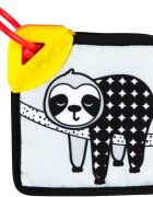 Canpol babies BabiesBoo Sensory Cards with Teether otočná knížka s kousátkem 1 ks