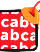 Canpol babies BabiesBoo Sensory Cards with Teether otočná knížka s kousátkem 1 ks