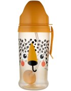 Canpol babies BabiesBoo Sport Cup sportovní láhev s brčkem se závažím Gepard 1 ks