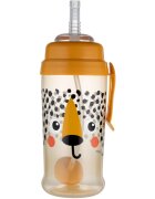 Canpol babies BabiesBoo Sport Cup sportovní láhev s brčkem se závažím Gepard 1 ks