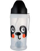 Canpol babies BabiesBoo Sport Cup sportovní láhev s brčkem se závažím Panda 1 ks