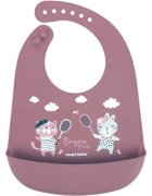 Canpol babies Bonjour Paris Bibs bryndák Pink 1 ks