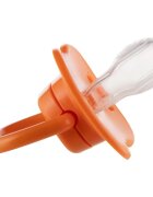 Canpol babies Cute Animals Soother 18m+ dudlík Orange 1 ks