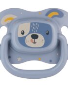 Canpol babies Cute Animals Soother 6-18m dudlík Blue 1 ks