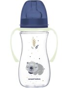 Canpol babies EasyStart Sleepy Koala 300 ml kojenecká láhev 12 m+ Blue 1 ks