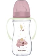 Canpol babies EasyStart Sleepy Koala 300 ml kojenecká láhev 12 m+ Pink 1 ks