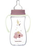 Canpol babies EasyStart Sleepy Koala 300 ml kojenecká láhev 12 m+ Pink 1 ks