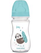 Canpol babies Exotic Animals kojenecká láhev Blue 1 ks