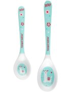 Canpol babies Exotic Animals Spoon lžička Turquoise 2 ks