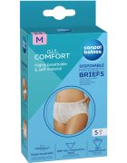 Canpol babies Maternity Briefs poporodní kalhotky velikost M 5 ks
