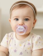 Canpol babies NIGHTGLOW Girl dudlík 18m+ 2 ks