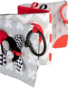 Canpol babies Sensory kontrastní edukativní knížka 0m+ 1 ks