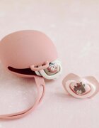 Canpol babies Silicone Soother Case krabička na dudlík Pink 1 ks