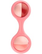Canpol babies Small Toys chrastítko 0m+ Pink 1 ks