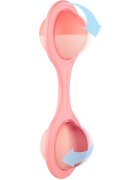 Canpol babies Small Toys chrastítko 0m+ Pink 1 ks