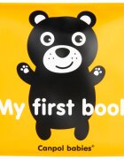 Canpol babies Soft Playbook kontrastní edukativní knížka s pískátkem 1 ks