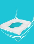 Canpol babies Toilet Seat Covers hygienická jednorázová WC podložka 10 ks