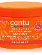 CANTU Shea Butter Deep Treatment Mask hloubkově regenerační maska pro vlnité a kudrnaté vlasy 340 g