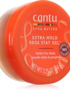 CANTU Shea Butter Extra Hold Edge fixační gel pro vlnité a kudrnaté vlasy s bambuckým máslem 67 ml