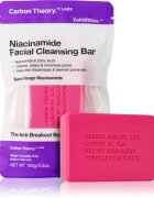 Carbon Theory Facial Cleansing Bar Niacinamide čisticí mýdlo na obličej Pink 100 g