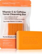 Carbon Theory Facial Cleansing Bar Vitamin C & Caffeine čisticí mýdlo na obličej s vitaminem C Orange 100 g