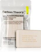 Carbon Theory Salicylic Acid & Shea Butter jemné čisticí mýdlo s peelingovým efektem 100 g