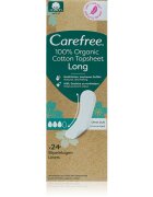 Carefree Organic Cotton Long slipové vložky 24 ks