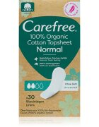 Carefree Organic Cotton Normal slipové vložky 30 ks