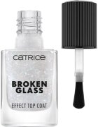 Catrice Broken Glass Effect Top Coat vrchní lak na nehty se třpytkami odstín 050 Sparkling Reflection 10.5 ml