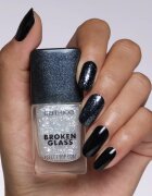Catrice Broken Glass Effect Top Coat vrchní lak na nehty se třpytkami odstín 050 Sparkling Reflection 10.5 ml